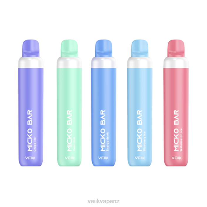 VEIIK E Liquid NZ - VEIIK Micko Bar Disposable Vape 1500 Puffs Multiple Flavors X46629