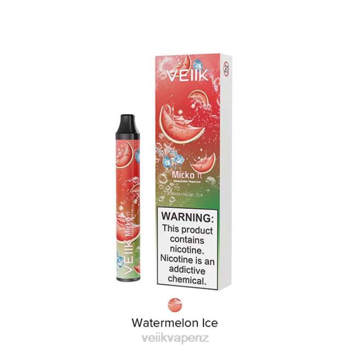 VEIIK E Liquid NZ - VEIIK Micko Pie Disposable Vape 600 Puffs Watermelon Ice X46621