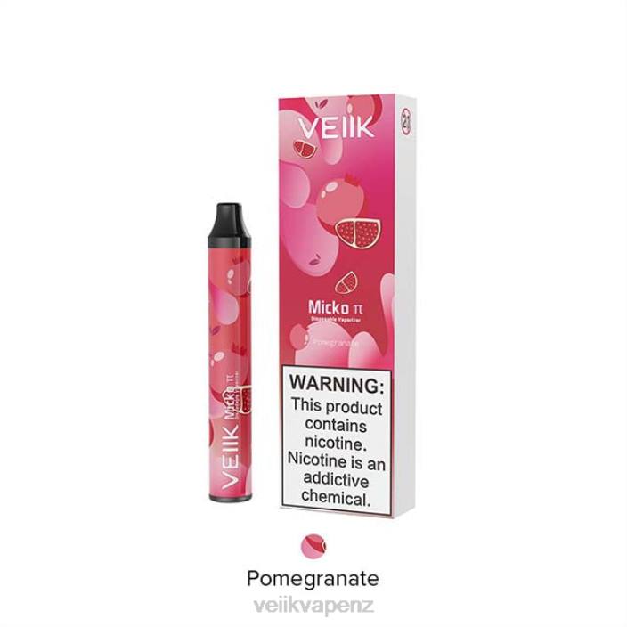 VEIIK Micko Q NZ - VEIIK Micko Pie Disposable Vape 600 Puffs Pomegranate X46623