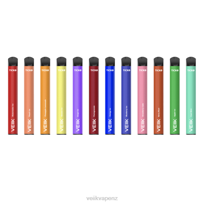 VEIIK Micko Q NZ - VEIIK Ticko Disposable Vape 1200 Puffs Multiple Flavors X46631