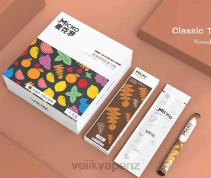 VEIIK Pod NZ - VEIIK Micko Disposable Vape 400 Puffs 310mAh 10pcs Multiple Flavors X46656
