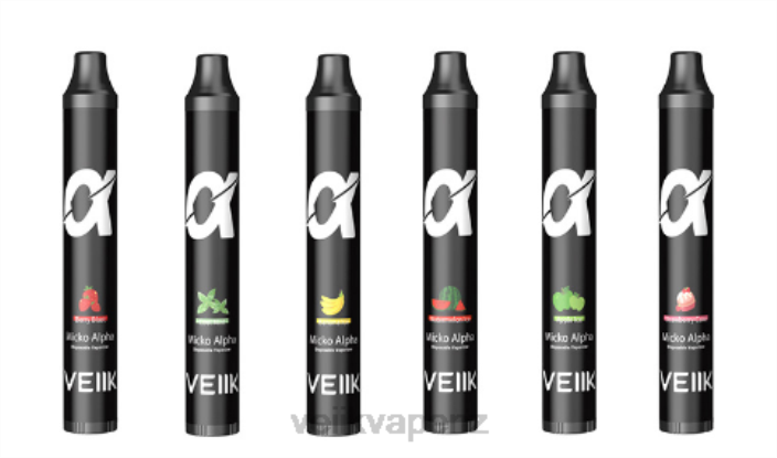 VEIIK Vape Auckland - VEIIK Micko Alpha Disposable Vape 600 Puffs 500mAh Multiple Flavors X46658