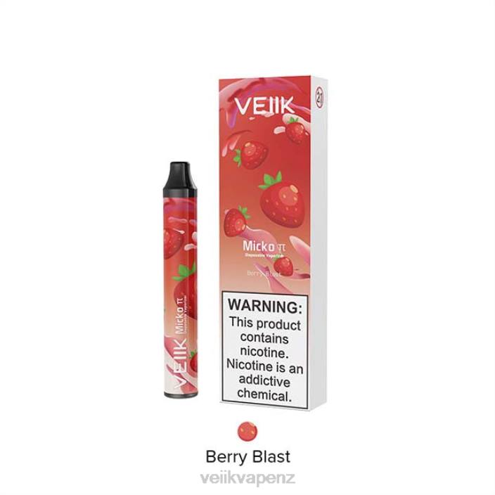 VEIIK Vape Auckland - VEIIK Micko Pie Disposable Vape 600 Puffs Berry Blast X46626