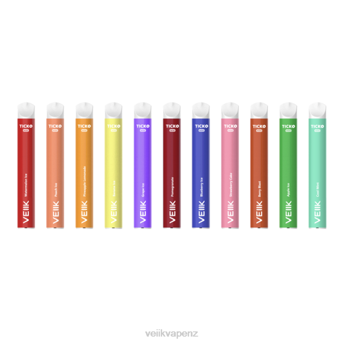 VEIIK Vape Review - VEIIK Ticko Disposable Vape 800 Puffs Multiple Flavors X46630