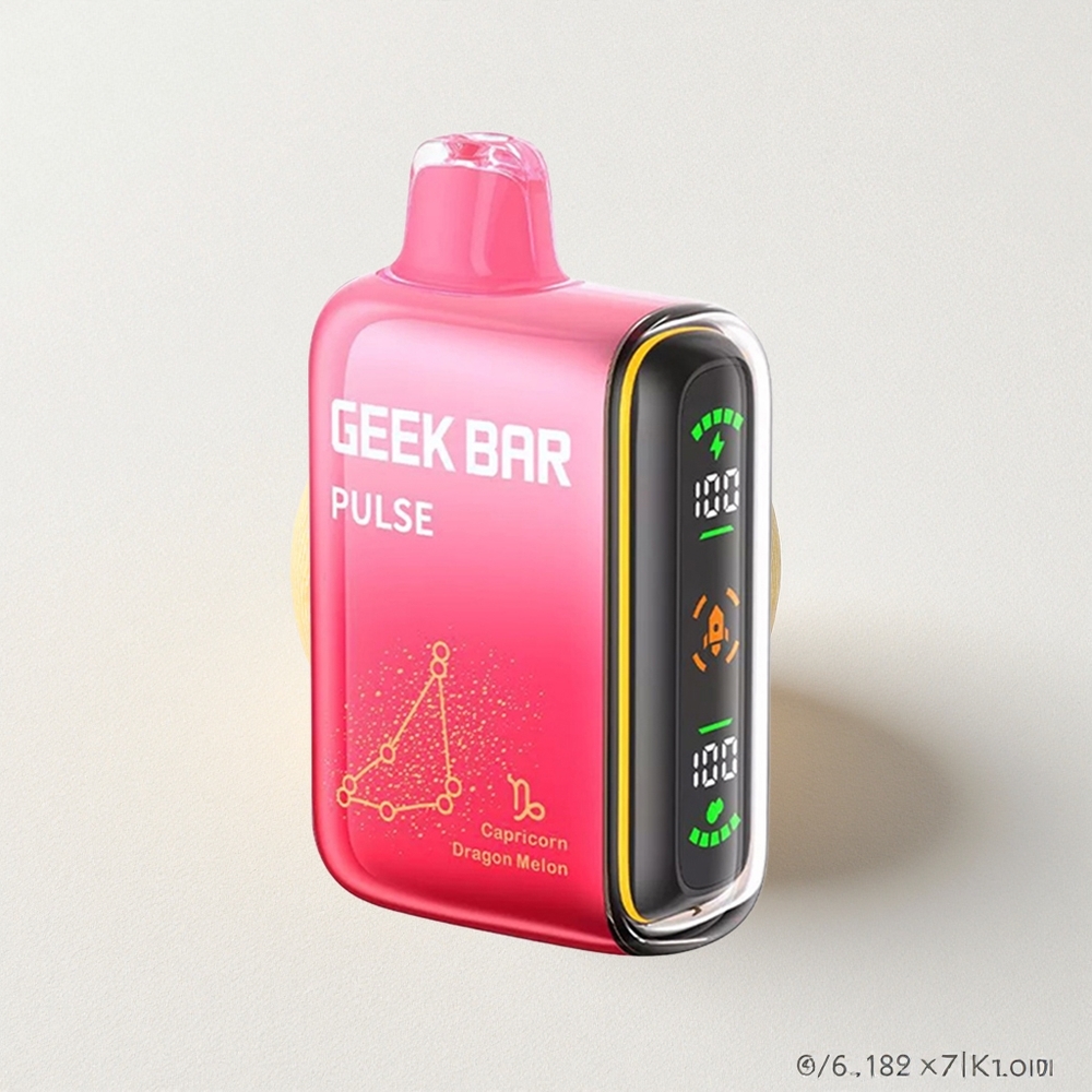 Geek Bar Pulse 15000 Puffs – 16ML E-Liquid, 5% Nicotine, 650mAh Battery, USB-C Charging, Adjustable Airflow
