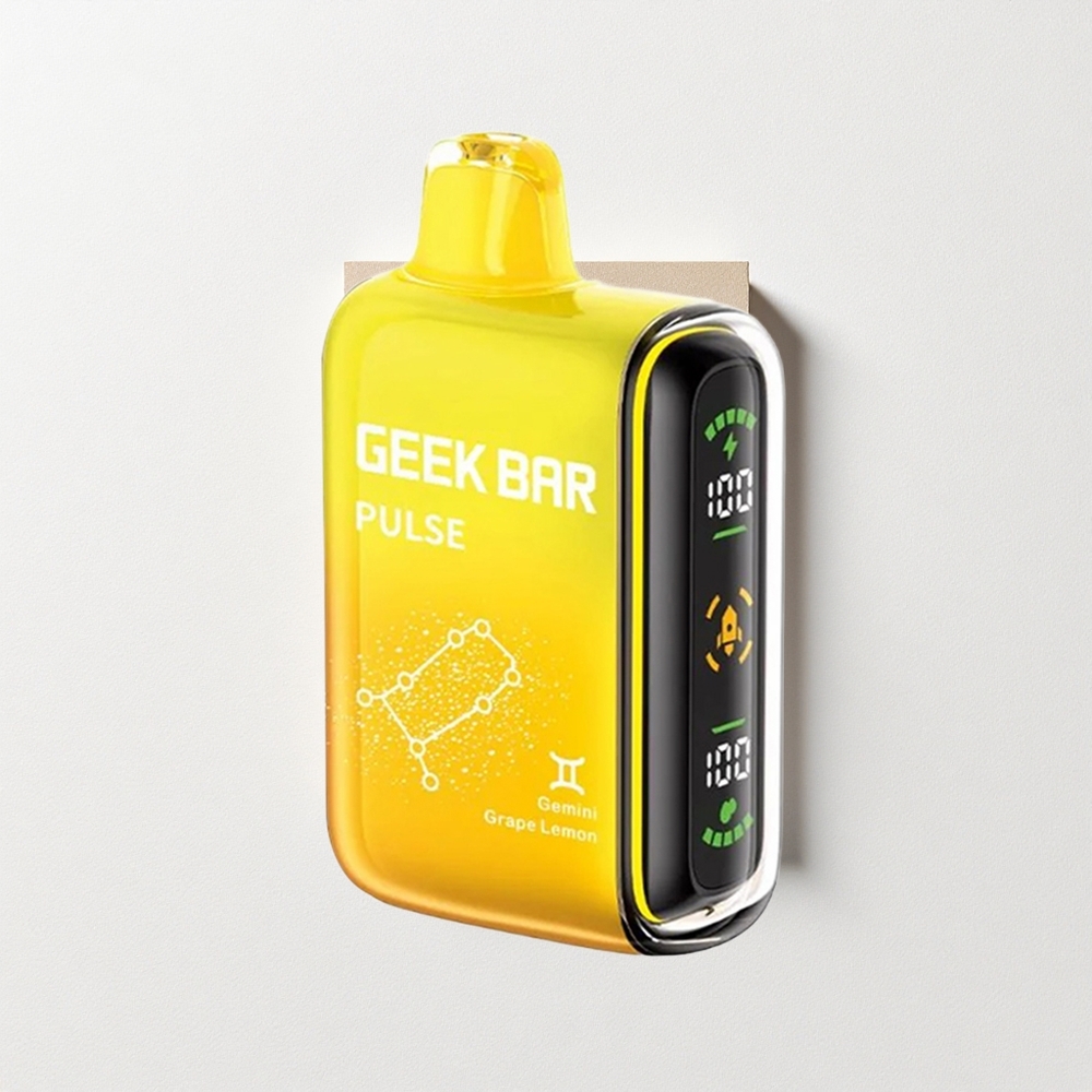 Geek Bar Pulse 15000 Puffs – 16ML E-Liquid, 5% Nicotine, 650mAh Battery, USB-C Charging, Adjustable Airflow