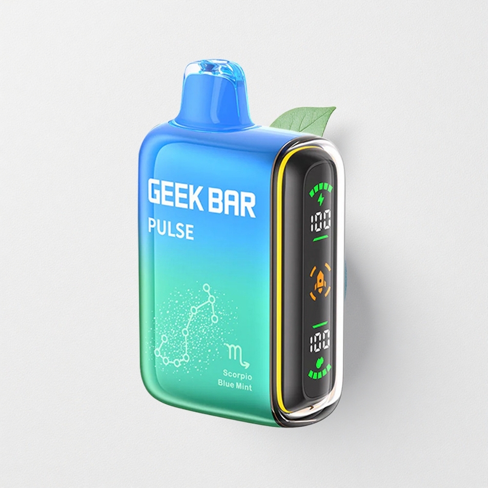 Geek Bar Pulse 15000 Puffs – 16ML E-Liquid, 5% Nicotine, 650mAh Battery, USB-C Charging, Adjustable Airflow