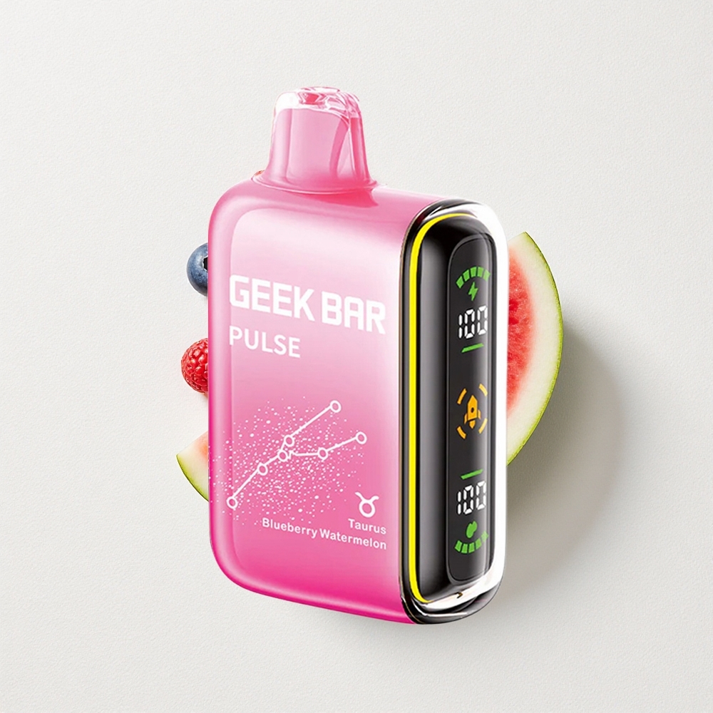 Geek Bar Pulse 15000 Puffs – 16ML E-Liquid, 5% Nicotine, 650mAh Battery, USB-C Charging, Adjustable Airflow