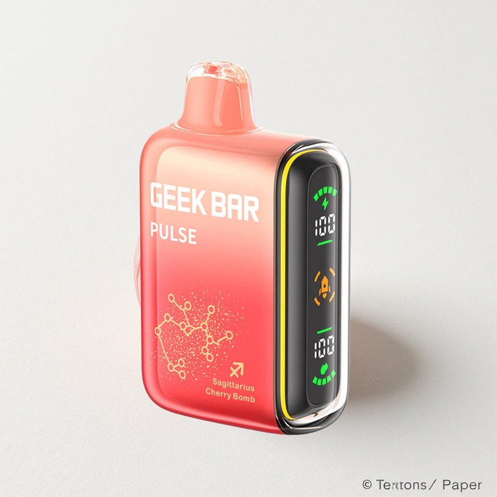 Geek Bar Pulse 15000 Puffs – 16ML E-Liquid, 5% Nicotine, 650mAh Battery, USB-C Charging, Adjustable Airflow