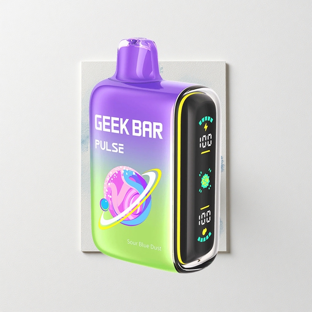 Geek Bar Pulse 15000 Puffs – 16ML E-Liquid, 5% Nicotine, Adjustable Airflow, 650mAh Battery, USB Type-C Charging