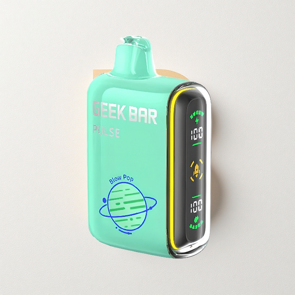 Geek Bar Pulse 15000 Puffs – 16ML E-liquid, 5% Nicotine, 650mAh USB-C, Adjustable Airflow