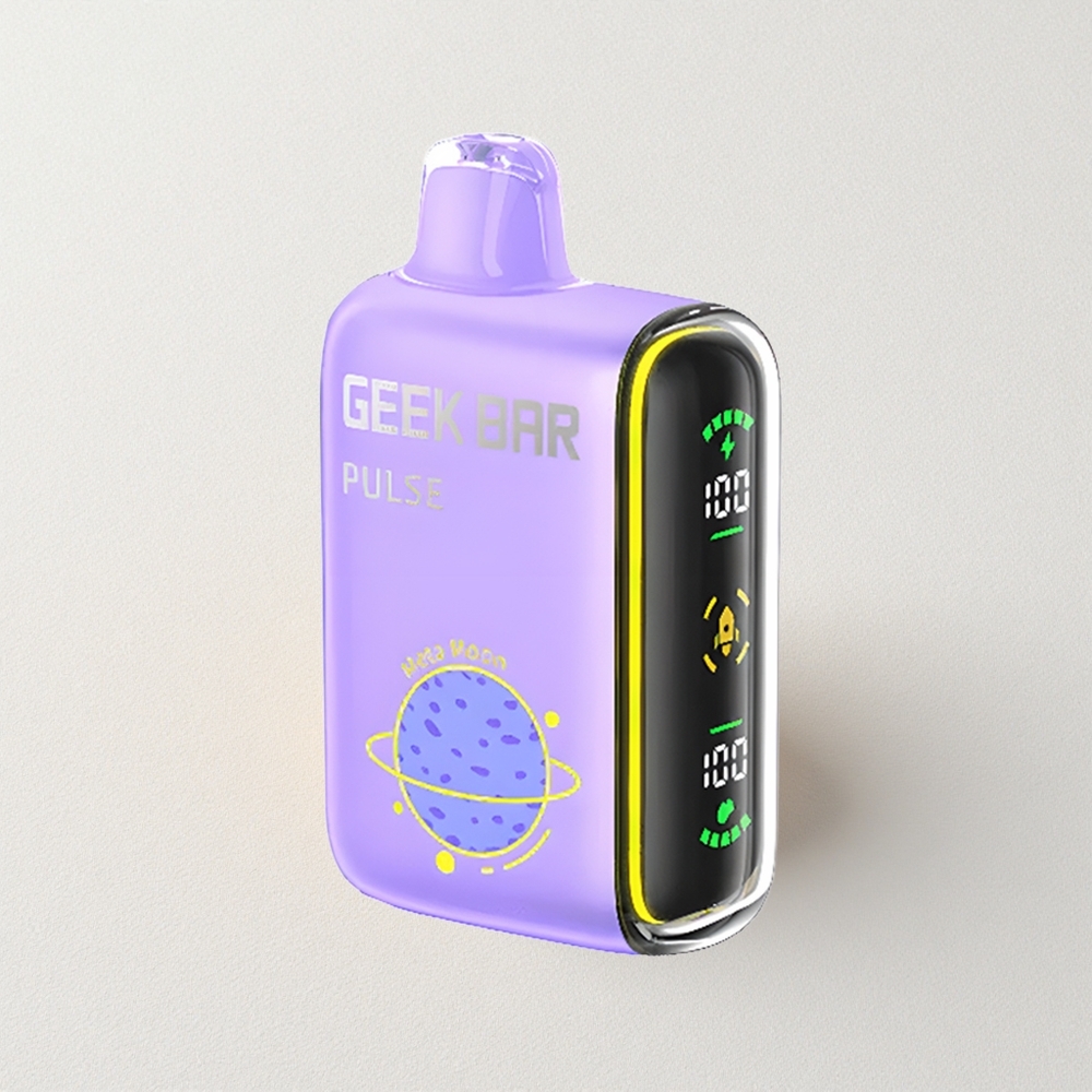 Geek Bar Pulse 15000 Puffs – 16ML E-liquid, 5% Nicotine, 650mAh USB-C, Adjustable Airflow