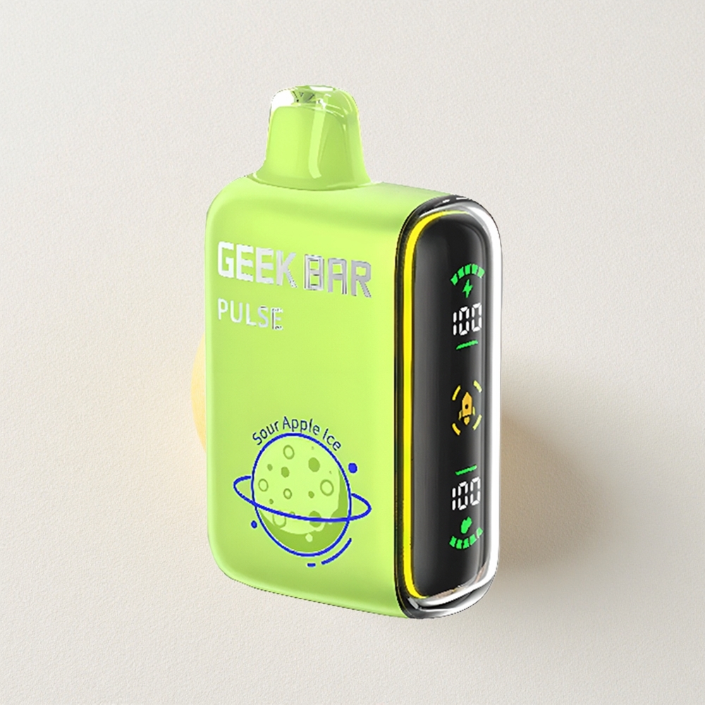 Geek Bar Pulse 15000 Puffs – 16ML E-liquid, 5% Nicotine, 650mAh USB-C, Adjustable Airflow