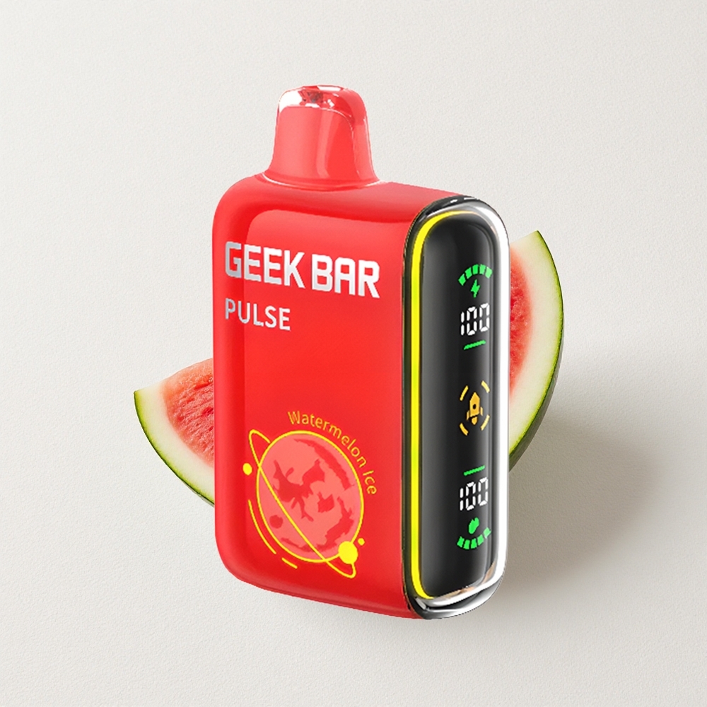 Geek Bar Pulse 15000 Puffs – 16ML E-liquid, 5% Nicotine, 650mAh USB-C, Adjustable Airflow