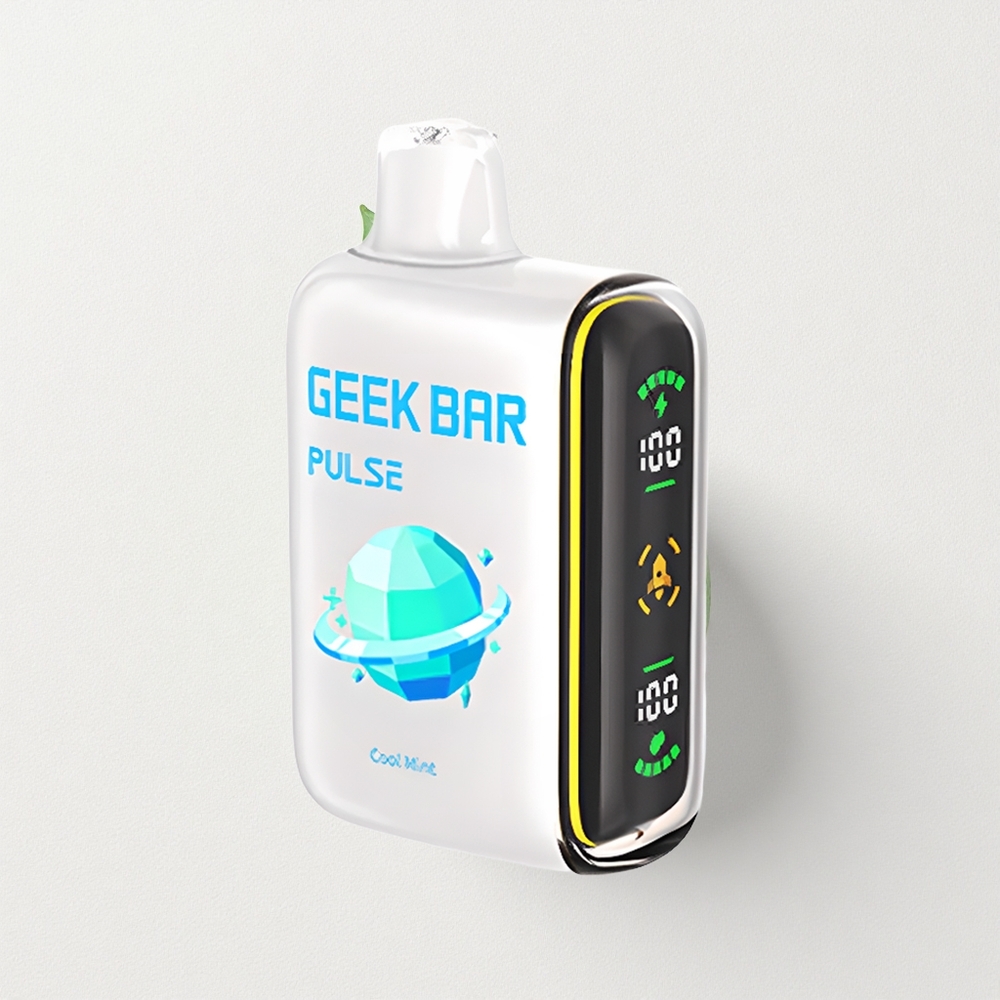 Geek Bar Pulse 15000 Puffs – 16ML E-liquid, 5% Nicotine, 650mAh USB-C, Adjustable Airflow