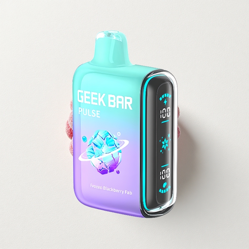 Geek Bar Pulse 15000 Puffs with 16ML E-liquid, 5% Nicotine, Adjustable Airflow, and 650mAh USB-C Charging