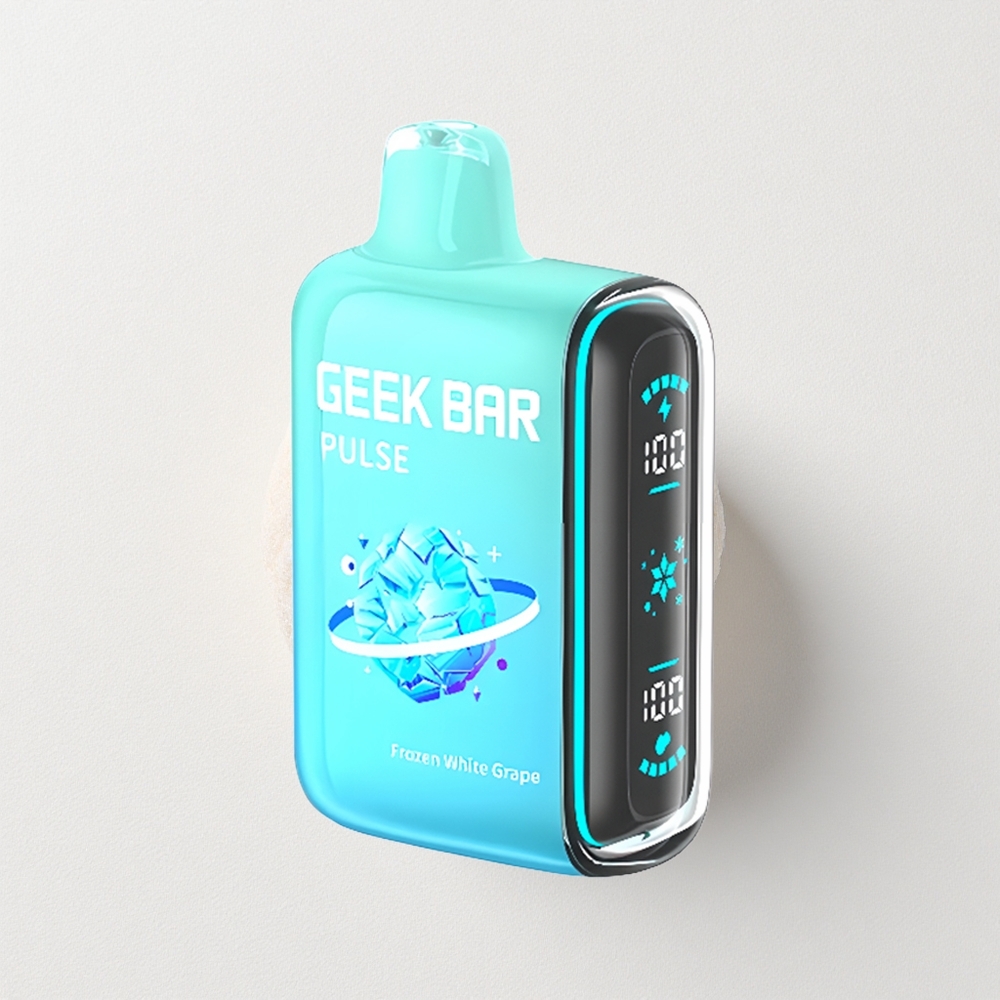Geek Bar Pulse 15000 Puffs with 16ML E-liquid, 5% Nicotine, Adjustable Airflow, and 650mAh USB-C Charging