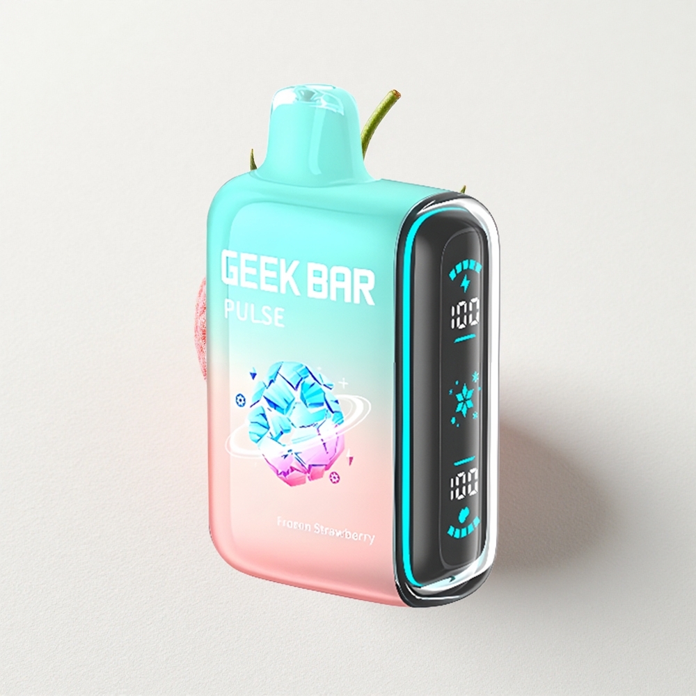 Geek Bar Pulse 15000 Puffs with 16ML E-liquid, 5% Nicotine, Adjustable Airflow, and 650mAh USB-C Charging