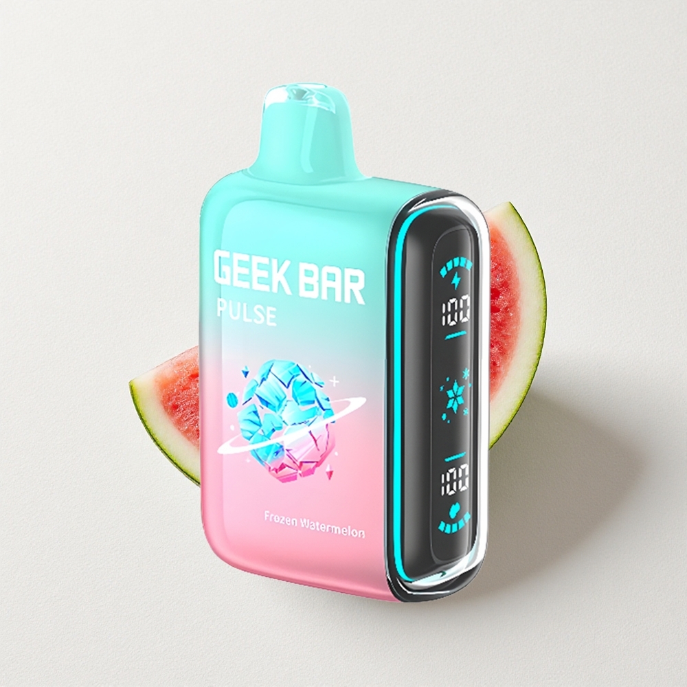 Geek Bar Pulse 15000 Puffs with 16ML E-liquid, 5% Nicotine, Adjustable Airflow, and 650mAh USB-C Charging