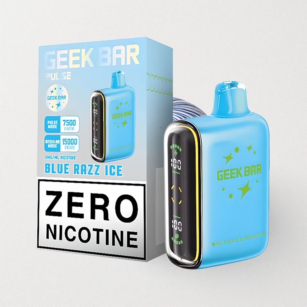 Geek Bar Pulse Pro 15000 Puffs with 16ML E-liquid, 5% Nicotine, Adjustable Airflow, and USB Type-C Charging