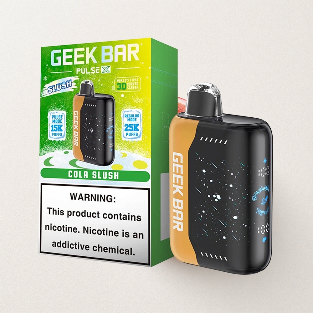 GEEK BAR Pulse X 25000 Puffs Slush Edition with Dual Mesh Coil Coil & 3D Screen