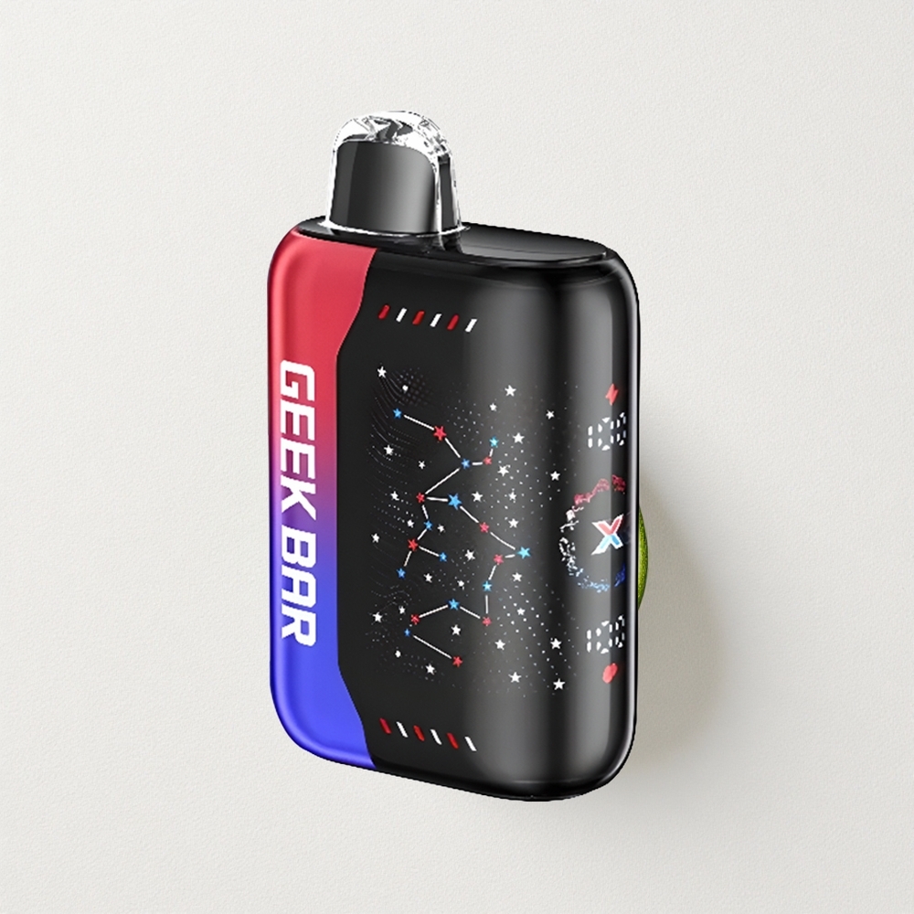 Geek Bar Pulse X 25000 Puffs with 18mL Pre-filled E-Liquid, 3D Curved Screen