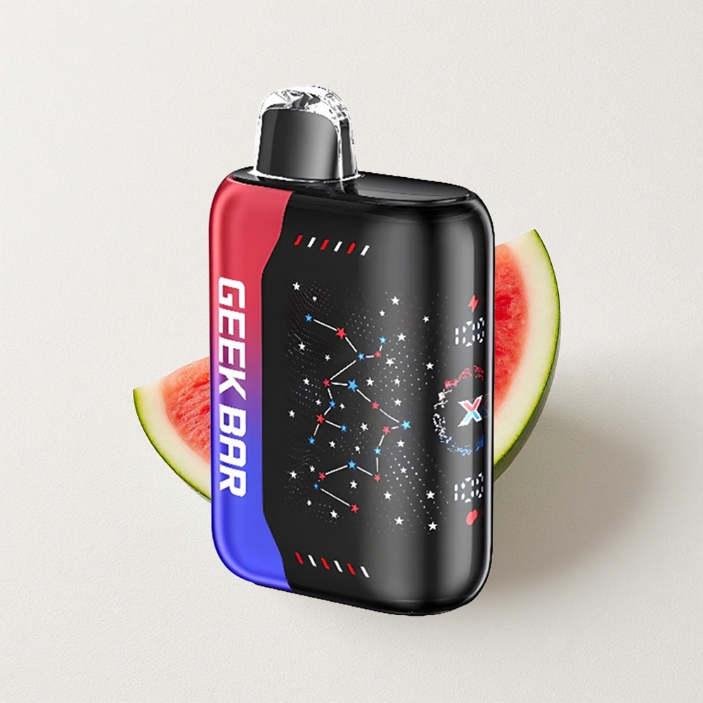 Geek Bar Pulse X 25000 Puffs with 18mL Pre-filled E-Liquid, 3D Curved Screen