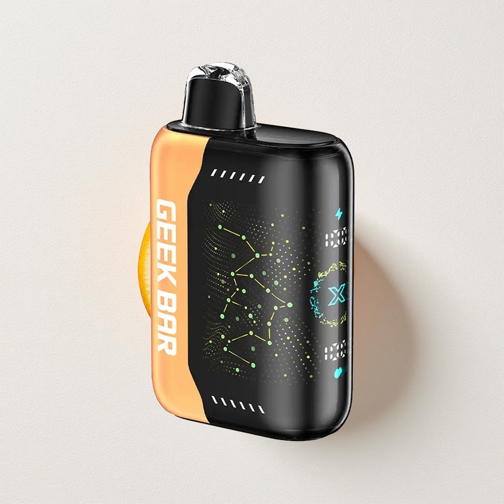 Geek Bar Pulse X 25000 Puffs with 18mL Pre-filled E-Liquid, 3D Curved Screen, USB-C Charging, and Dual Mesh Coil