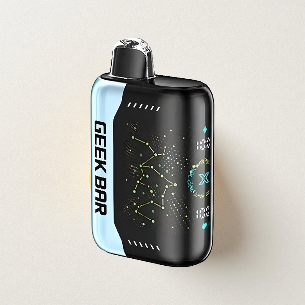 Geek Bar Pulse X 25000 Puffs with 18mL Pre-filled E-Liquid, 3D Curved Screen, USB-C Charging, and Dual Mesh Coil