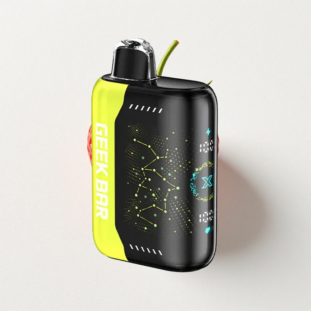 Geek Bar Pulse X 25000 Puffs with 18mL Pre-filled E-Liquid, 3D Curved Screen, USB-C Charging, and Dual Mesh Coil