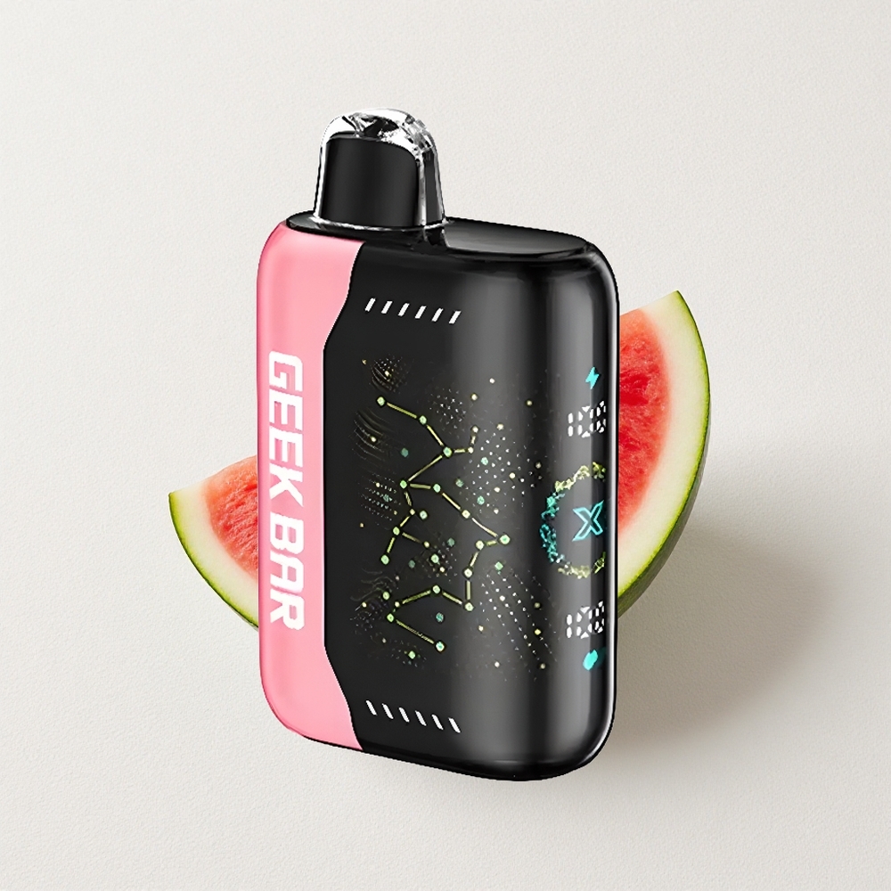Geek Bar Pulse X 25000 Puffs with 18mL Pre-filled E-Liquid, 3D Curved Screen, USB-C Charging, and Dual Mesh Coil