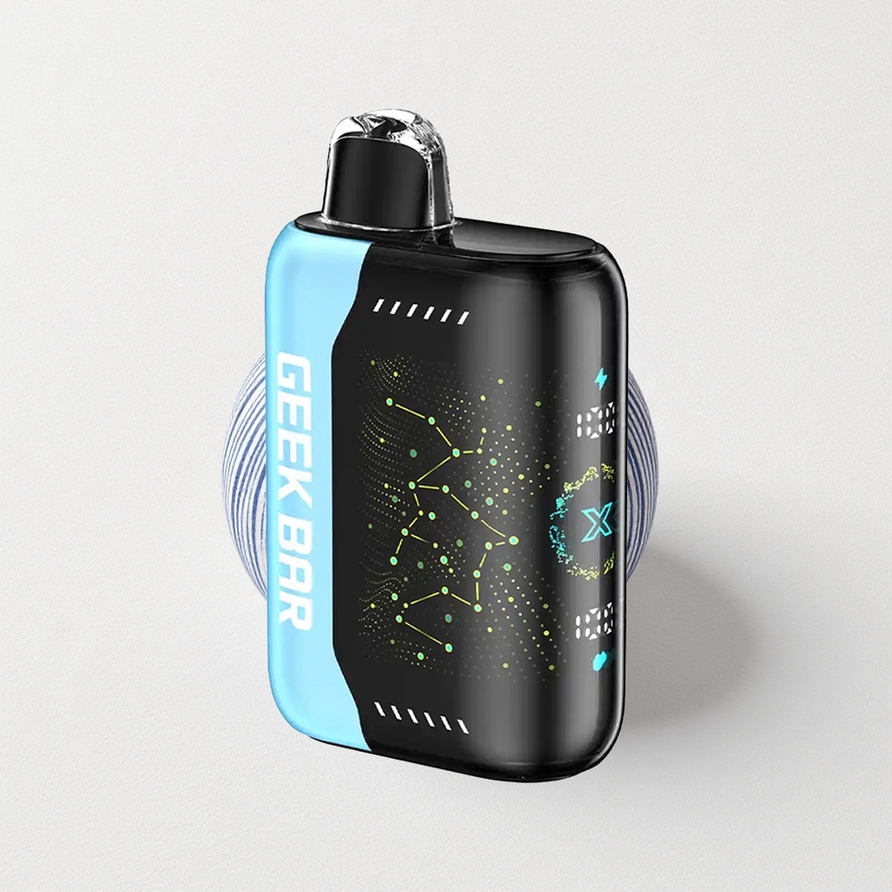 Geek Bar Pulse X 25000 Puffs with 18mL Pre-filled E-Liquid, 3D Curved Screen, USB-C Charging, and Dual Mesh Coil