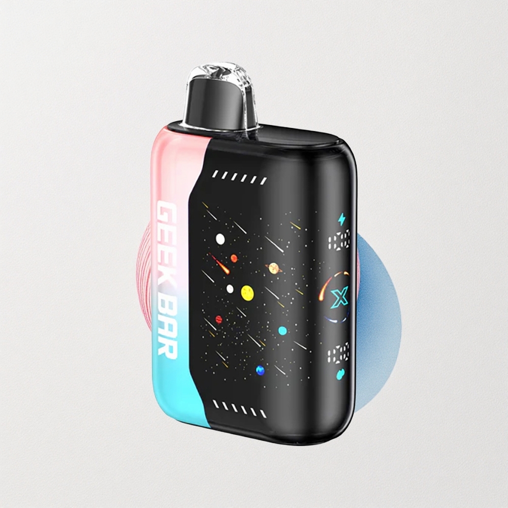 Geek Bar Pulse X 25000 Puffs with 18mL Pre-filled E-Liquid, 3D Curved Screen, and Dual Mesh Coil