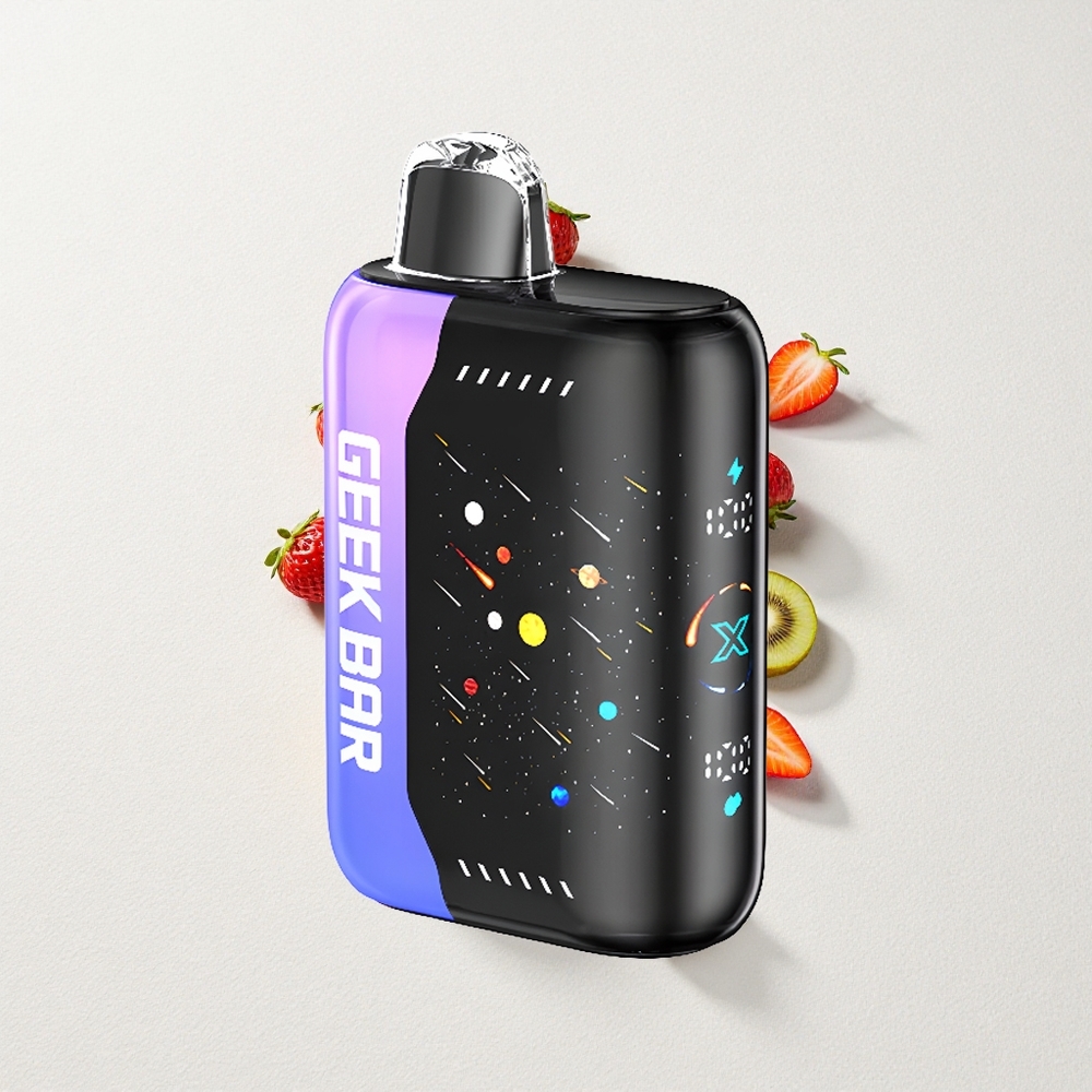 Geek Bar Pulse X 25000 Puffs with 18mL Pre-filled E-Liquid, 3D Curved Screen, and Dual Mesh Coil