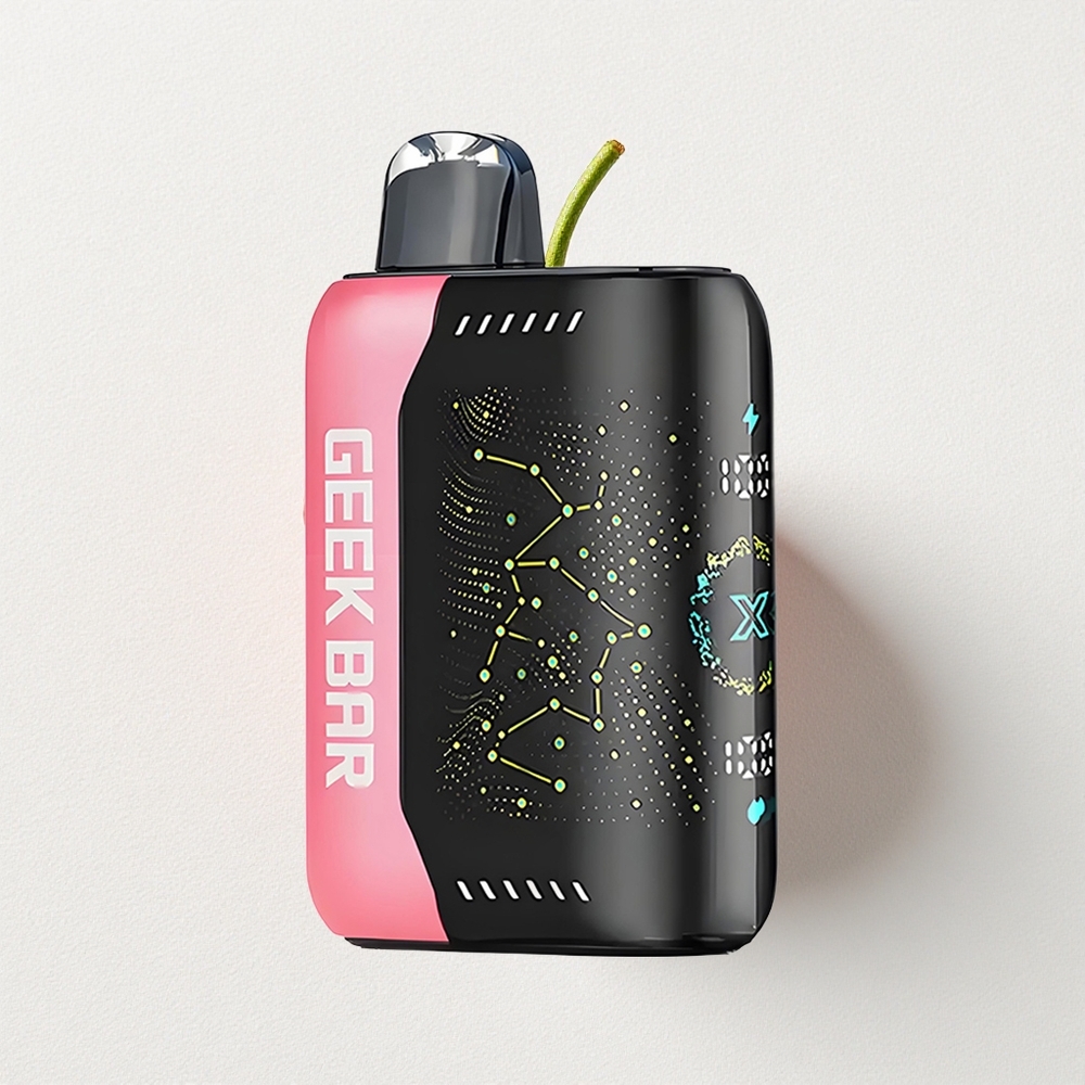 Geek Bar Pulse X 25000 Puffs with 18mL Pre-filled E-Liquid, Dual Mesh Coil, and 3D Curved Indicator Screen
