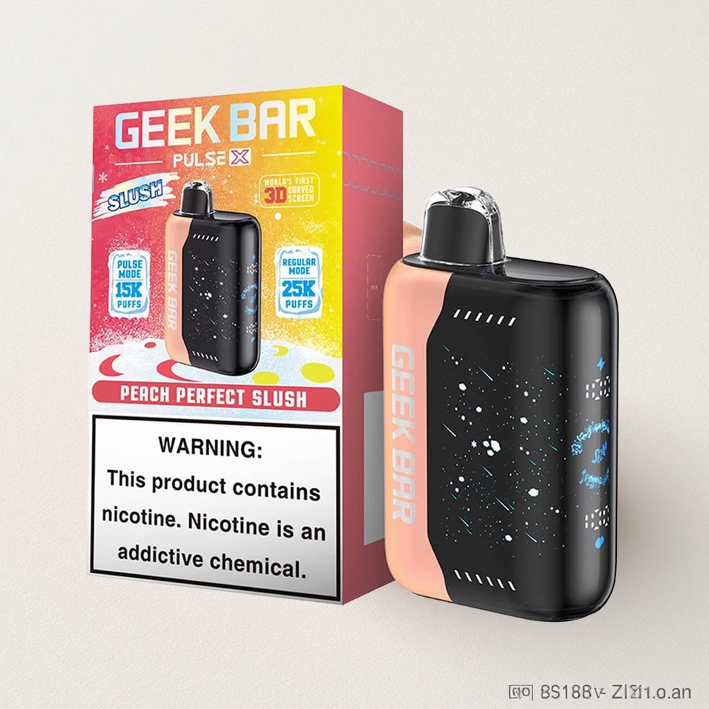 Geek Bar Pulse X 25000 Puffs with 18mL Pre-filled E-Liquid and 3D Curved Indicator Screen
