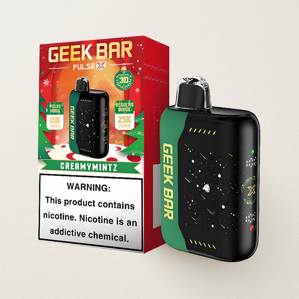 Geek Bar Pulse X 25000 Puffs with 18mL Pre-filled E-Liquid and Dual Mesh Coil