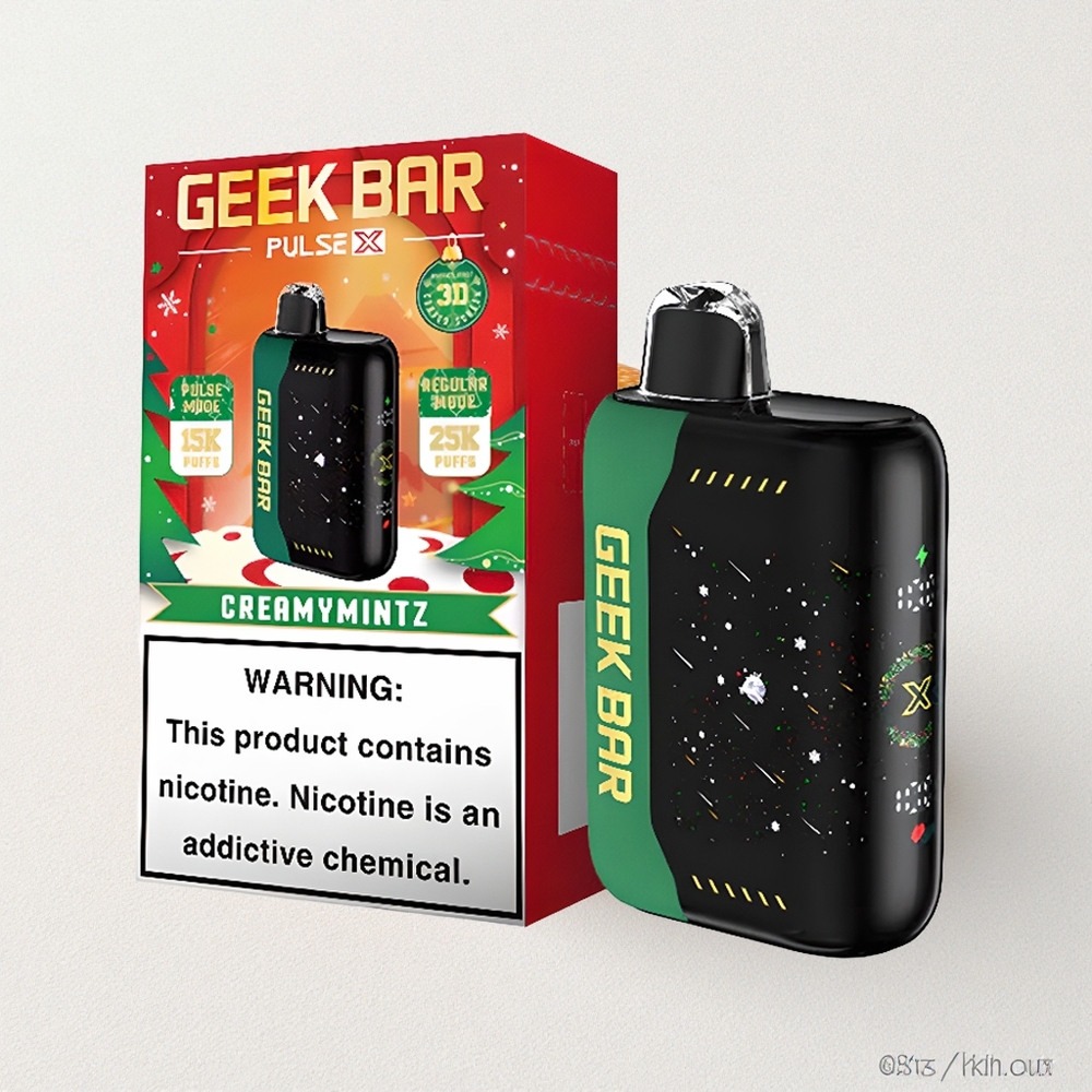 Geek Bar Pulse X 25000 Puffs with 18mL Pre-filled E-Liquid and Dual Mesh Coil