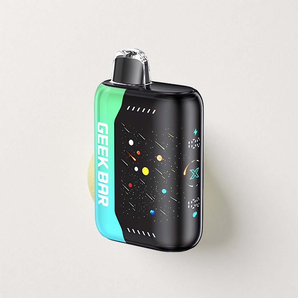 GEEK BAR Pulse X 42K Puffs Meteor Edition with 3D Curved Screen, Dual Mesh Coil