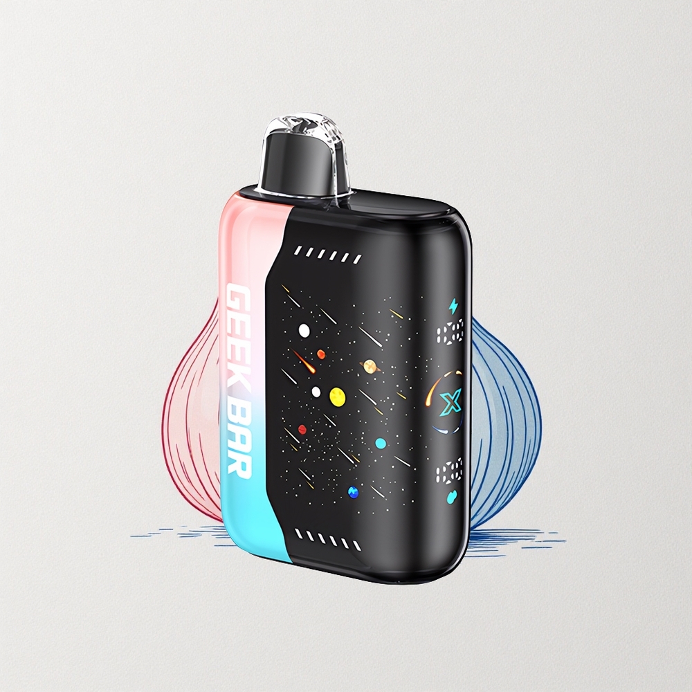 GEEK BAR Pulse X 42K Puffs Meteor Edition with Dual Mesh Coil, 3D Curved Screen & 820mAh Fast-Charging