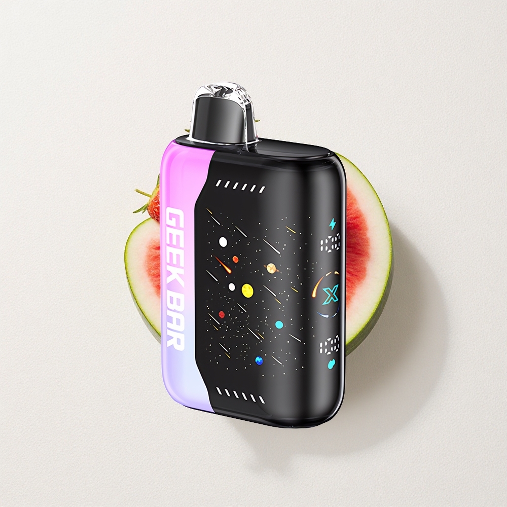GEEK BAR Pulse X 42K Puffs Meteor Edition with Dual Mesh Coil, 820mAh Fast-Charging, and 3D Curved Screen