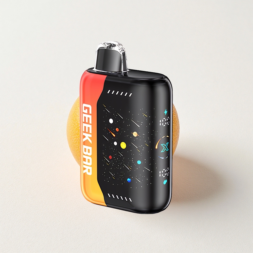 GEEK BAR Pulse X 42K Puffs Orange Dragon Fast-Charging Dual Mesh Coil