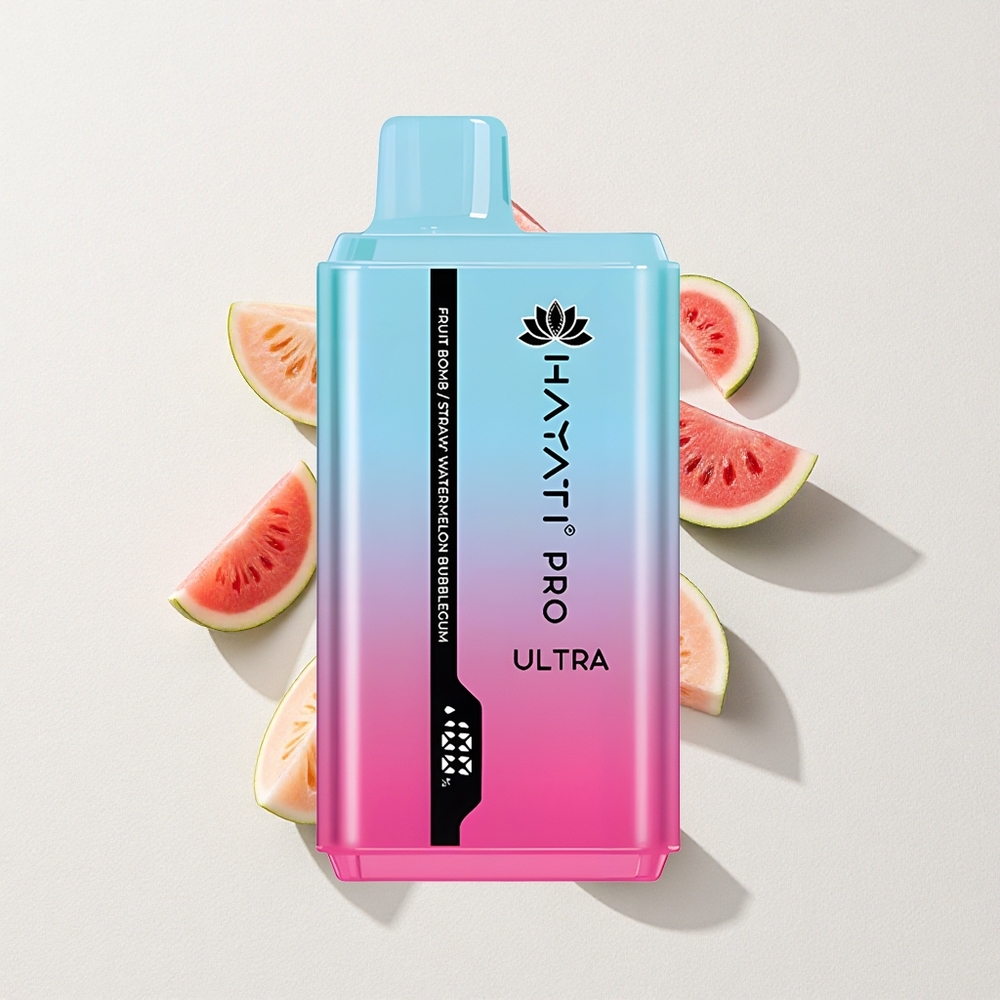 Hayati Pro Ultra 15000 Puffs Fruit Bomb 2*12ml E-Liquid Capacity 850mAh