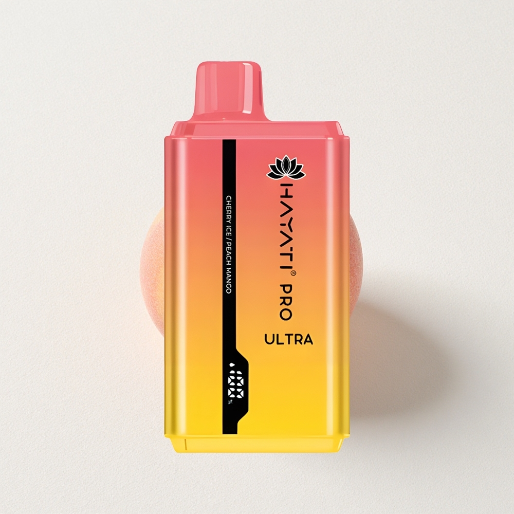Hayati Pro Ultra 2*12ml E-Liquid Capacity 15000 Puffs Cherry Ice