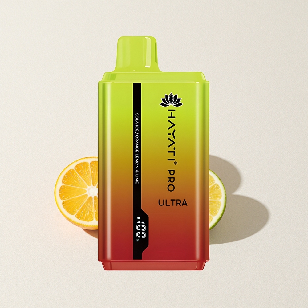 Hayati Pro Ultra 2*12ml E-Liquid Capacity 15000 Puffs Cola Ice Disposable Vape