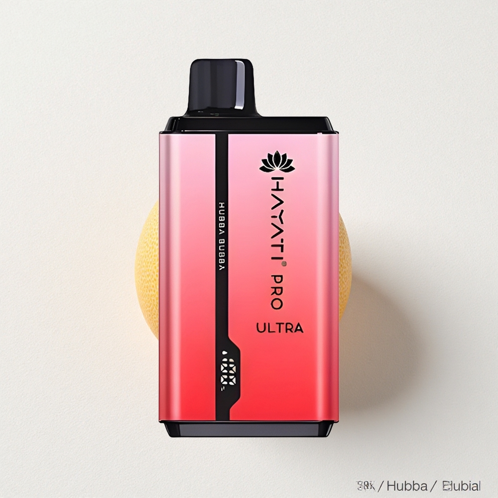 Hayati Pro Ultra 2*12ml E-Liquid Capacity 15000 Puffs Disposable Vape Hubba Bubba