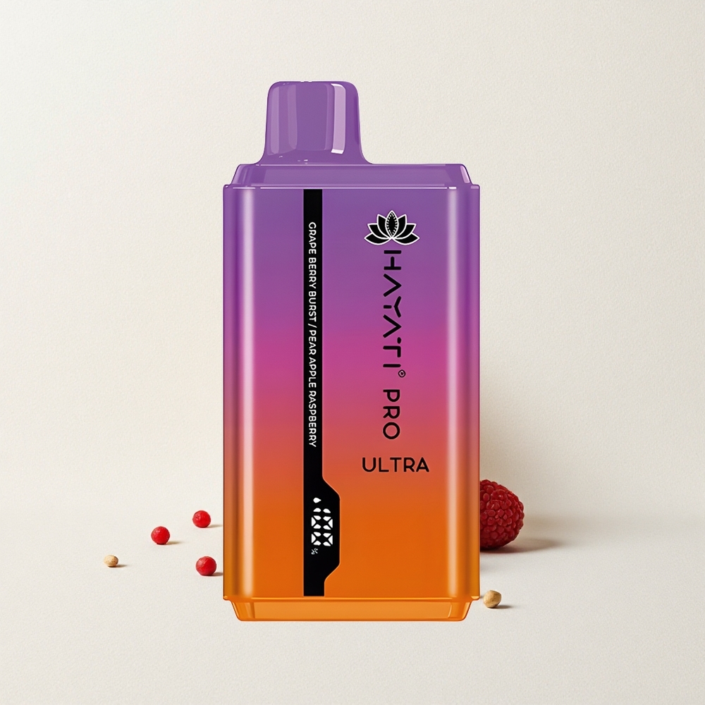Hayati Pro Ultra 2*12ml E-Liquid Capacity 2% Nicotine Grape Berry Burst