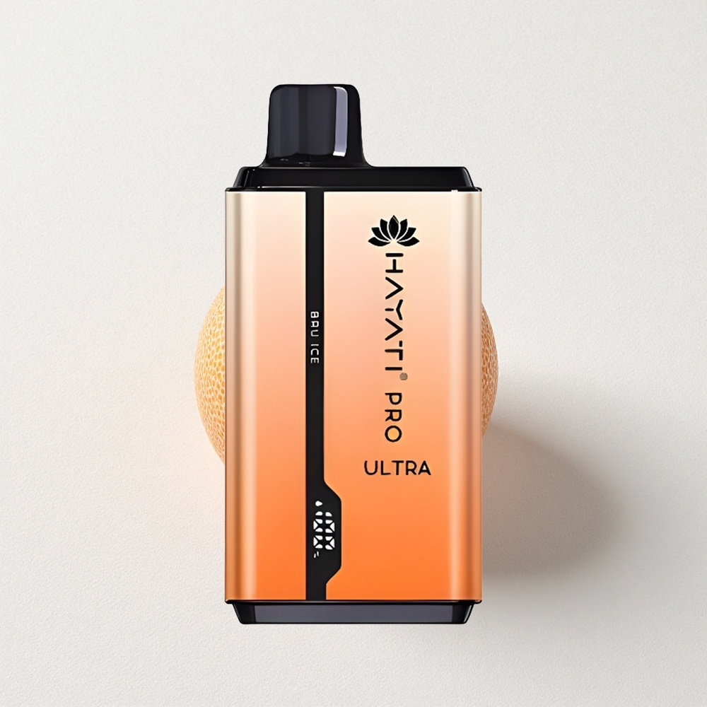 Hayati Pro Ultra 2*12ml E-Liquid Capacity Bru Ice Disposable Vape 15000 Puffs