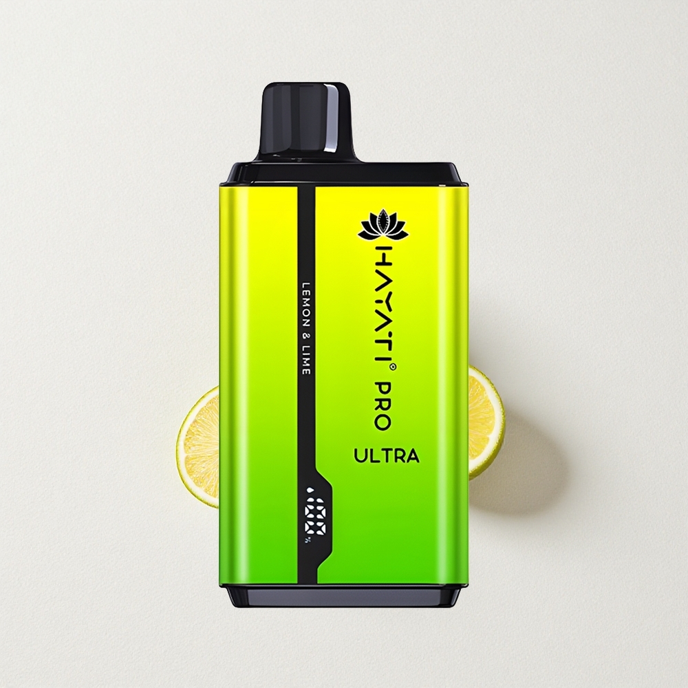 Hayati Pro Ultra 2*12ml E-Liquid Capacity Lemon & Lime 15000 Puffs