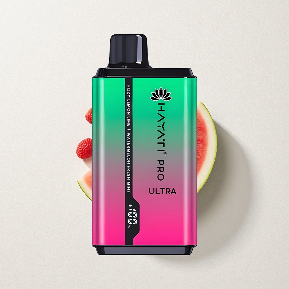Hayati Pro Ultra 2-Port 15000 Puffs Fizzy Lemon & Lime 12ml